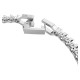 SWAROVSKI Βραχιόλι Tennis Imber Emily Στρογγυλή Κοπή, Επιμετάλλωση ροδίου 5734238 SWAROVSKI Βραχιόλι Tennis Imber Emily Στρογγυλή Κοπή, Επιμετάλλωση ροδίου 5734238