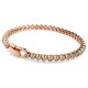 Swarovski, Βραχιόλι, Tennis Imber Emily Στρογγυλή κοπή, Μαύρο, Επιμετάλλωση Ροζ Χρυσό, 5734240 Swarovski, Βραχιόλι, Tennis Imber Emily Στρογγυλή κοπή, Μαύρο, Επιμετάλλωση Ροζ Χρυσό, 5734240