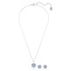 SWAROVSKI Magic Set, Χιονονυφάδα, Μπλε, Επιροδιωμένο 5734243 SWAROVSKI Magic Set, Χιονονυφάδα, Μπλε, Επιροδιωμένο 5734243