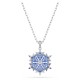 SWAROVSKI Magic Set, Χιονονυφάδα, Μπλε, Επιροδιωμένο 5734243 SWAROVSKI Magic Set, Χιονονυφάδα, Μπλε, Επιροδιωμένο 5734243