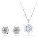 SWAROVSKI Magic Set, Χιονονυφάδα, Μπλε, Επιροδιωμένο 5734243 SWAROVSKI Magic Set, Χιονονυφάδα, Μπλε, Επιροδιωμένο 5734243