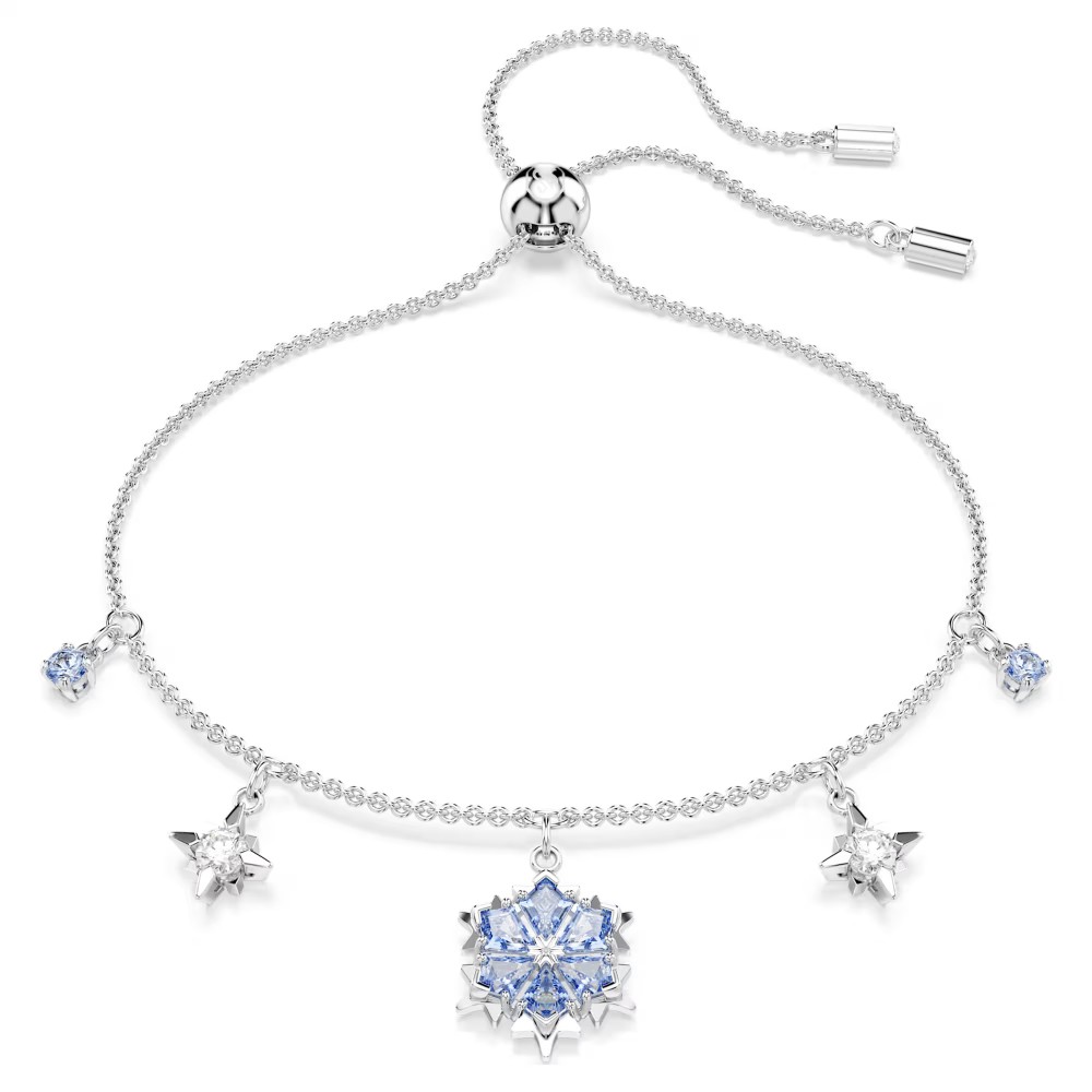 SWAROVSKI Magic Βραχιόλι Χιονονιφάδα, Μπλε, Επιροδιωμένο 5734244 SWAROVSKI Magic Βραχιόλι Χιονονιφάδα, Μπλε, Επιροδιωμένο 5734244