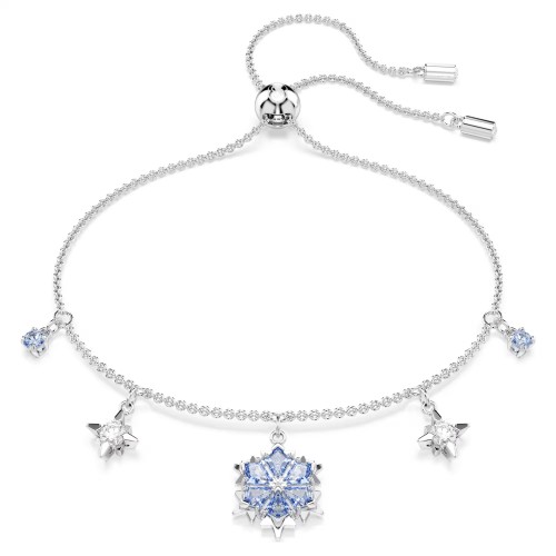 SWAROVSKI Magic Βραχιόλι Χιονονιφάδα, Μπλε, Επιροδιωμένο 5734244