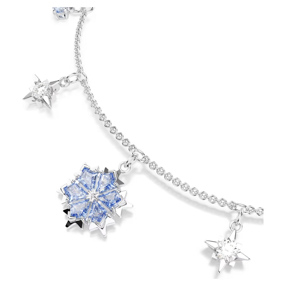 SWAROVSKI Magic Βραχιόλι Χιονονιφάδα, Μπλε, Επιροδιωμένο 5734244 SWAROVSKI Magic Βραχιόλι Χιονονιφάδα, Μπλε, Επιροδιωμένο 5734244