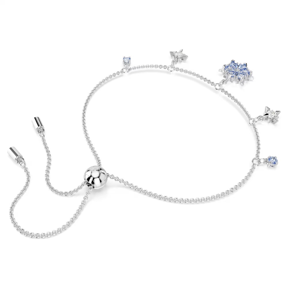 SWAROVSKI Magic Βραχιόλι Χιονονιφάδα, Μπλε, Επιροδιωμένο 5734244 SWAROVSKI Magic Βραχιόλι Χιονονιφάδα, Μπλε, Επιροδιωμένο 5734244