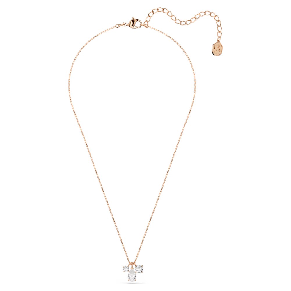 SWAROVSKI Mesmera Μενταγιόν με αλυσίδα, Λευκό, Μίξη Κοπών Ροζ-Χρυσ΄΄ος Τόνος 5734245 SWAROVSKI Mesmera Μενταγιόν με αλυσίδα, Λευκό, Μίξη Κοπών Ροζ-Χρυσ΄΄ος Τόνος 5734245