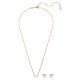 SWAROVSKI Σετ Mesmera Λευκό, Κοπή Pear, Επιμετάλλωση σε ροζ χρυσό τόνο 5734246 SWAROVSKI Σετ Mesmera Λευκό, Κοπή Pear, Επιμετάλλωση σε ροζ χρυσό τόνο 5734246