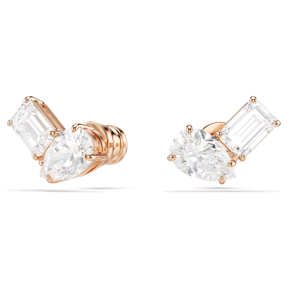 SWAROVSKI Σετ Mesmera Λευκό, Κοπή Pear, Επιμετάλλωση σε ροζ χρυσό τόνο 5734246 SWAROVSKI Σετ Mesmera Λευκό, Κοπή Pear, Επιμετάλλωση σε ροζ χρυσό τόνο 5734246