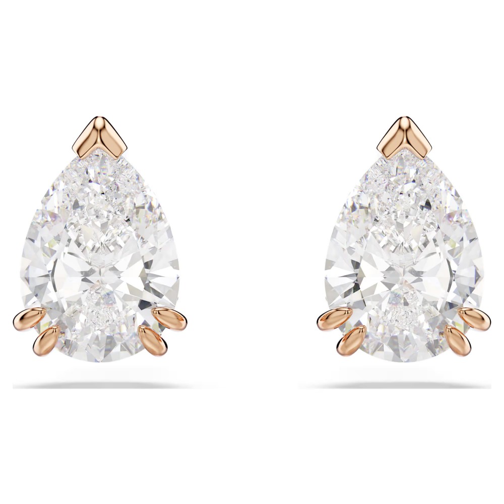 SWAROVSKI Stilla Σκουλαρίκια Pear κοπή, Λευκά, Ροζ Επιχρυσωμένα 5734248 SWAROVSKI Stilla Σκουλαρίκια Pear κοπή, Λευκά, Ροζ Επιχρυσωμένα 5734248