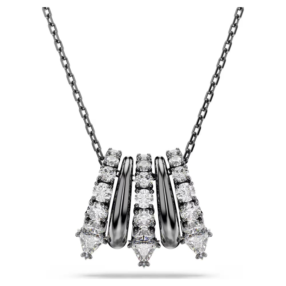 SWAROVSKI Μενταγιόν Sublima με Αλυσίδα, Λευκό, Επιμετάλλωση Ρουθηνίου 5735225 SWAROVSKI Μενταγιόν Sublima με Αλυσίδα, Λευκό, Επιμετάλλωση Ρουθηνίου 5735225