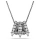 SWAROVSKI Μενταγιόν Sublima με Αλυσίδα, Λευκό, Επιμετάλλωση Ρουθηνίου 5735225 SWAROVSKI Μενταγιόν Sublima με Αλυσίδα, Λευκό, Επιμετάλλωση Ρουθηνίου 5735225