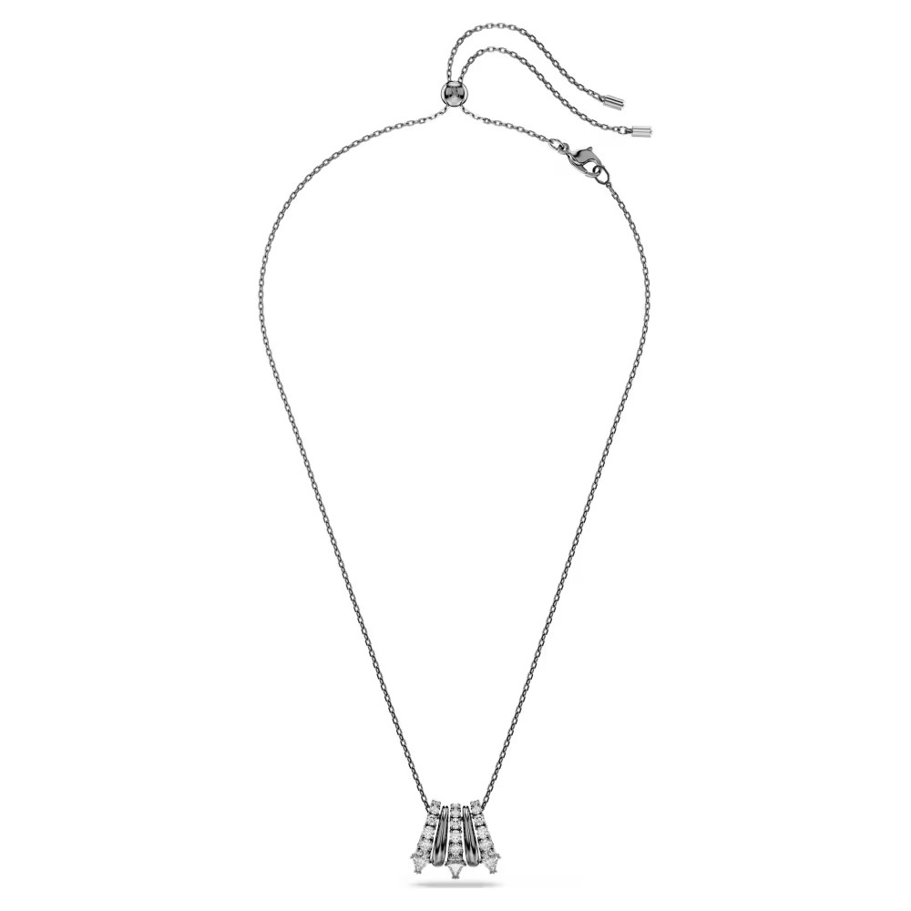 SWAROVSKI Μενταγιόν Sublima με Αλυσίδα, Λευκό, Επιμετάλλωση Ρουθηνίου 5735225 SWAROVSKI Μενταγιόν Sublima με Αλυσίδα, Λευκό, Επιμετάλλωση Ρουθηνίου 5735225