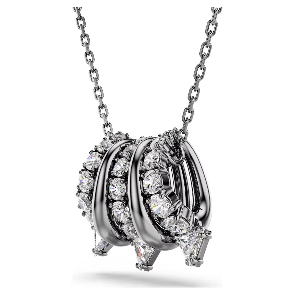 SWAROVSKI Μενταγιόν Sublima με Αλυσίδα, Λευκό, Επιμετάλλωση Ρουθηνίου 5735225 SWAROVSKI Μενταγιόν Sublima με Αλυσίδα, Λευκό, Επιμετάλλωση Ρουθηνίου 5735225