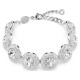 SWAROVSKI Una Angelic Βραχιόλι, Στρογγυλή Κοπή, Λευκό, Επιροδιωμένο 5735343