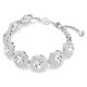 SWAROVSKI Una Angelic Βραχιόλι, Στρογγυλή Κοπή, Λευκό, Επιροδιωμένο 5735343