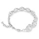 SWAROVSKI Una Angelic Βραχιόλι, Στρογγυλή Κοπή, Λευκό, Επιροδιωμένο 5735343