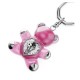 SWAROVSKI Μπρελόκ Teddy, Αρκούδα, Ροζ, Επιμετάλλωση Ροδίου 5735365