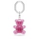 SWAROVSKI Μπρελόκ Teddy, Αρκούδα, Ροζ, Επιμετάλλωση Ροδίου 5735365