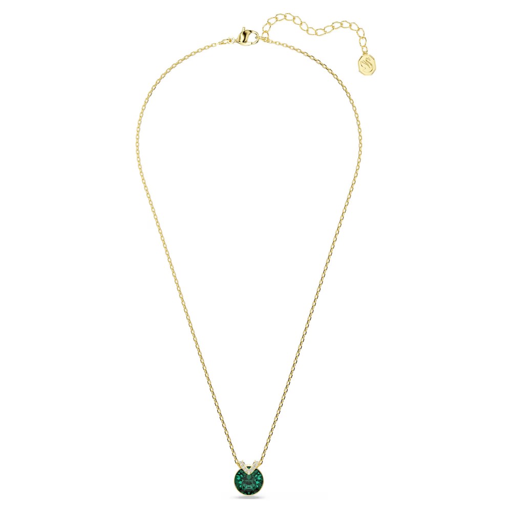 SWAROVSKI Bella V Μενταγιόν Στρογγυλή κοπή, Πράσινο, Επιχρυσωμένο 5735387 SWAROVSKI Bella V Μενταγιόν Στρογγυλή κοπή, Πράσινο, Επιχρυσωμένο 5735387