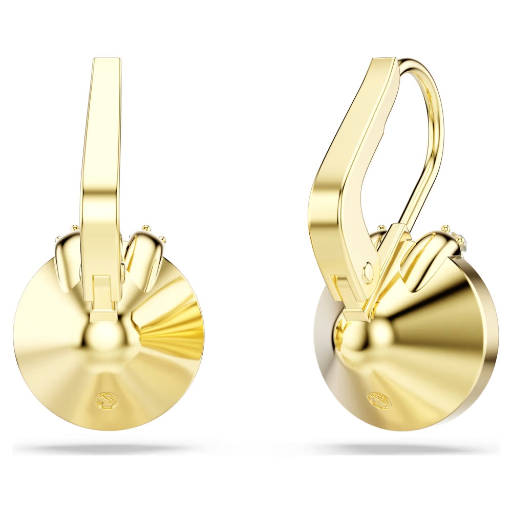 SWAROVSKI Bella V Σκουλαρίκια-σταγόνα Στρογγυλή κοπή, Πράσινο, Χρυσός τόνος, 5735389 SWAROVSKI Bella V Σκουλαρίκια-σταγόνα Στρογγυλή κοπή, Πράσινο, Χρυσός τόνος, 5735389