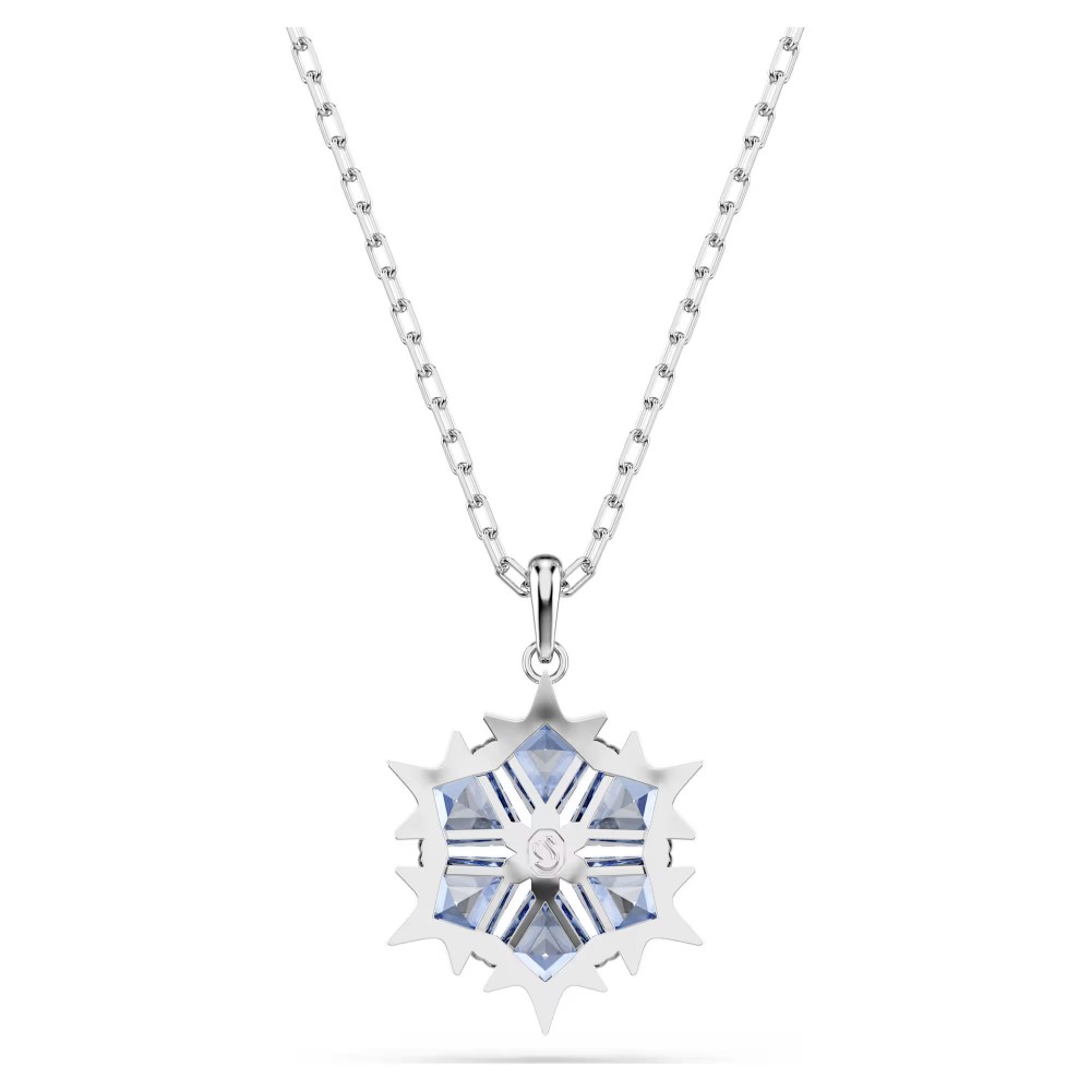 SWAROVSKI Μενταγιόν Magic, Χιονονυφάδα, Μπλε, Επιμετάλλωση ροδίου 5735399 SWAROVSKI Μενταγιόν Magic, Χιονονυφάδα, Μπλε, Επιμετάλλωση ροδίου 5735399