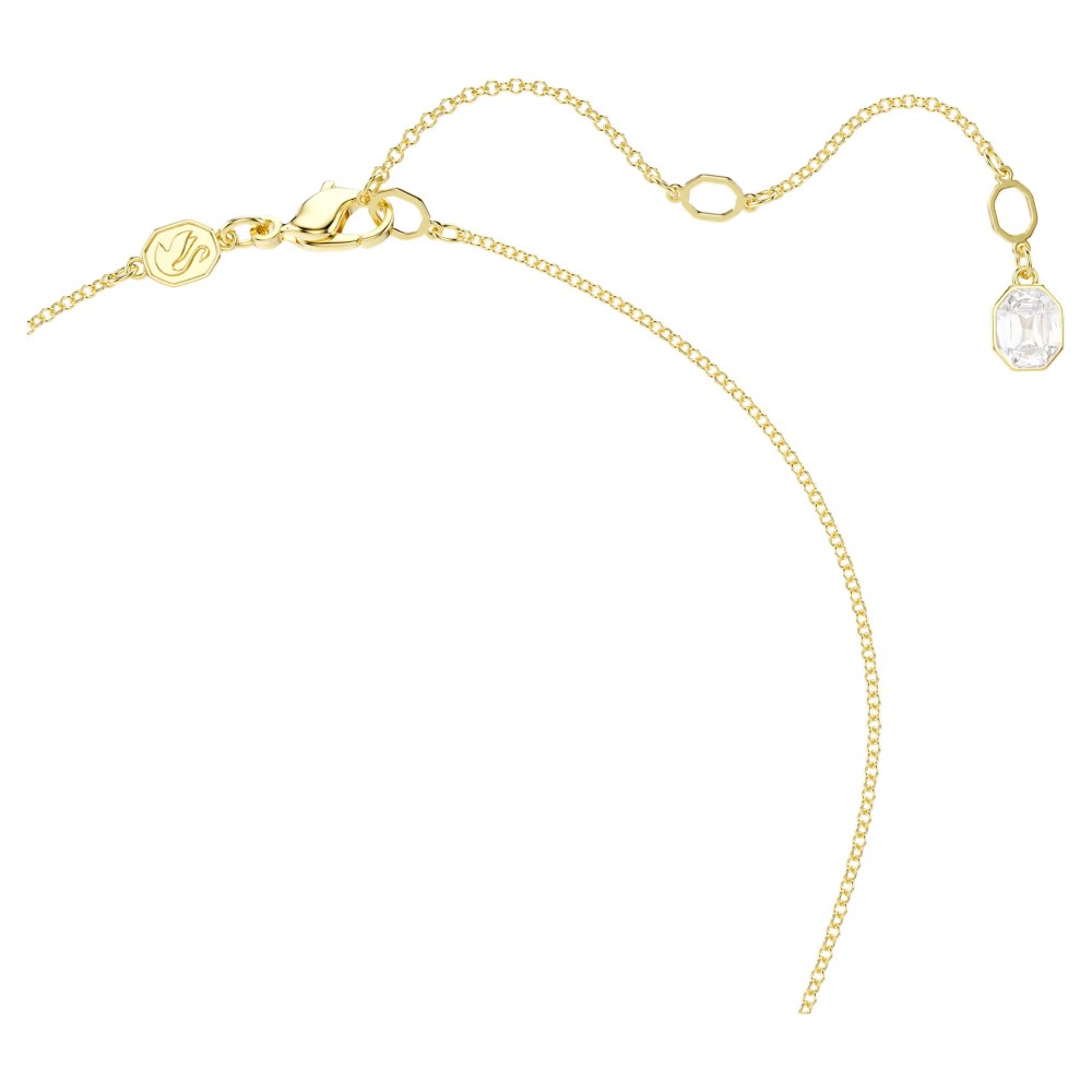 SWAROVSKI Κολιέ Idyllia lilia Πεταλούδα, Λευκό, Επιμετάλλωση σε χρυσό τόνο 5736068