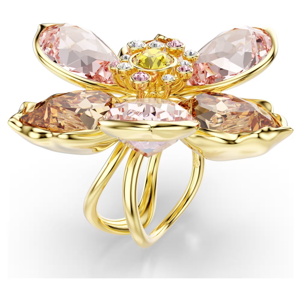 SWAROVSKI Idyllia Δαχτυλίδι Μίξη κοπών, Λουλούδι, Πολύχρωμο Επιχρυσωμένο 5736222 SWAROVSKI Idyllia Δαχτυλίδι Μίξη κοπών, Λουλούδι, Πολύχρωμο Επιχρυσωμένο 5736222