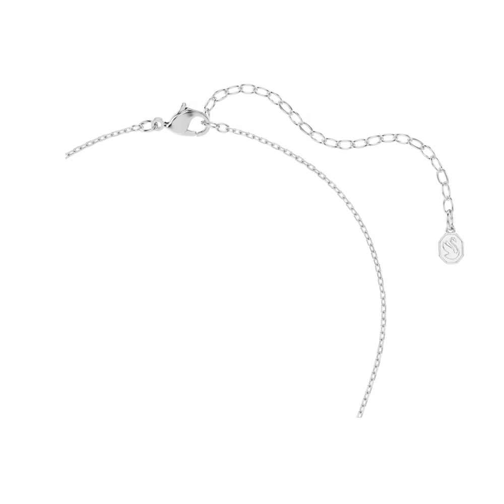 SWAROVSKI Symbolica, Crystal Pearl, Στρογγυλή κοπή, Pave, Λευκό, Πέταλο, Επιμετάλλωση ροδίου 5736247