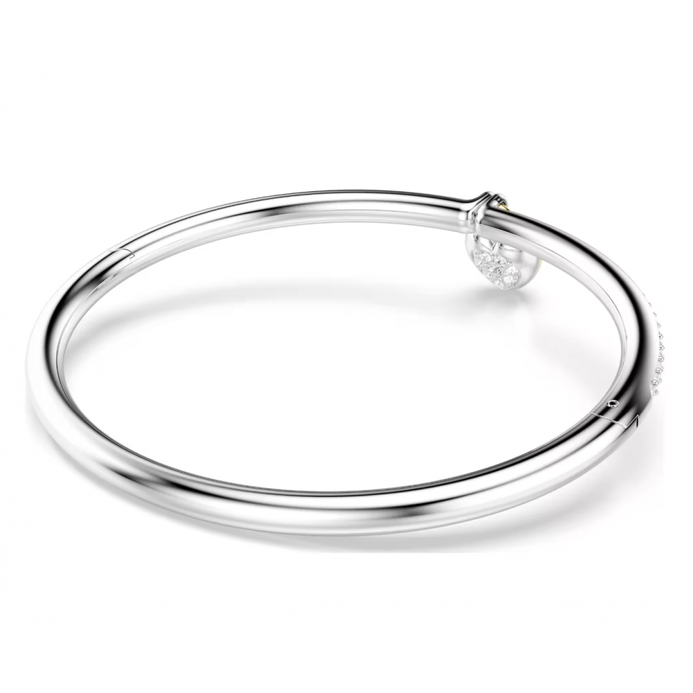 SWAROVSKI Άκαμπτο Βραχιόλι Idyllia, Καρδιά, Ροζ, Διάφορα Μέταλλα 5737266