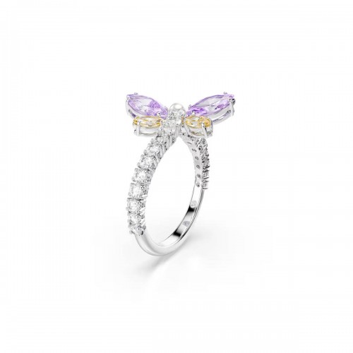 SWAROVSKI Ariana Grande Δαχτυλίδι, Μίξη Κοπών, Πολύχρωμο, Λιβελούλα, Επιροδιωμένο 5737370