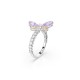 SWAROVSKI Ariana Grande Δαχτυλίδι, Μίξη Κοπών, Πολύχρωμο, Λιβελούλα, Επιροδιωμένο 5737370