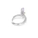 SWAROVSKI Ariana Grande Δαχτυλίδι, Μίξη Κοπών, Πολύχρωμο, Λιβελούλα, Επιροδιωμένο 5737370