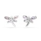 SWAROVSKI Ariana Grande Σκουλαρίκια Πολύχρωμα, Μίξη Κοπών, Λιβελούλα, Επιροδιωμένο 5737371