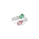 SWAROVSKI Ariana Grande Δαχτυλίδι, Μίξη Κοπών, Πολύχρωμο, Επιροδιωμένο 5737372