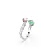 SWAROVSKI Ariana Grande Δαχτυλίδι, Μίξη Κοπών, Πολύχρωμο, Επιροδιωμένο 5737372