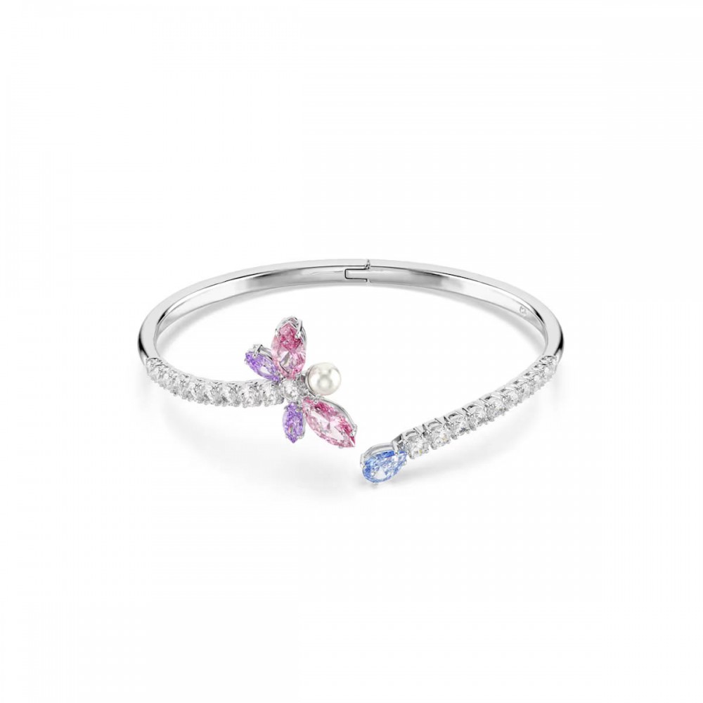SWAROVSKI Άκαμπτο Βραχιόλι Ariana Grande, Λιβελο΄ύλα , Πολύχρωμο, Επιμετάλλωση ροδίου 5737400