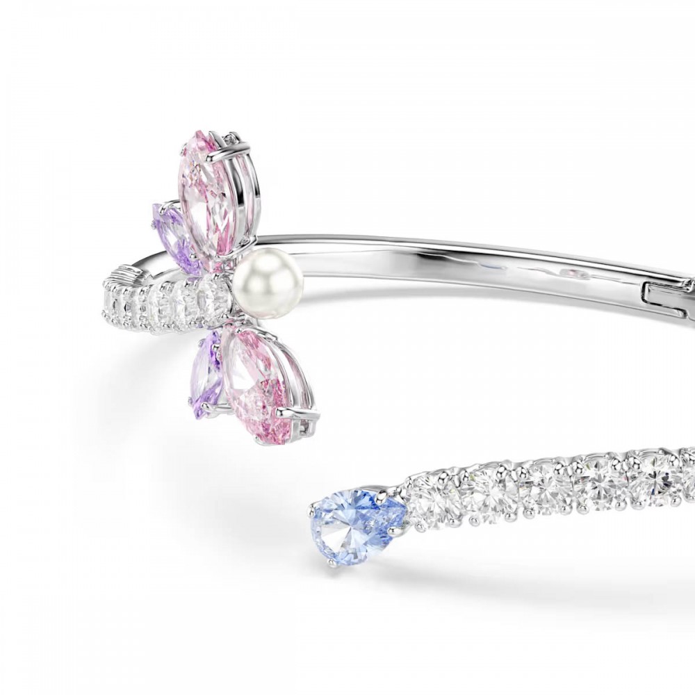 SWAROVSKI Άκαμπτο Βραχιόλι Ariana Grande, Λιβελο΄ύλα , Πολύχρωμο, Επιμετάλλωση ροδίου 5737400