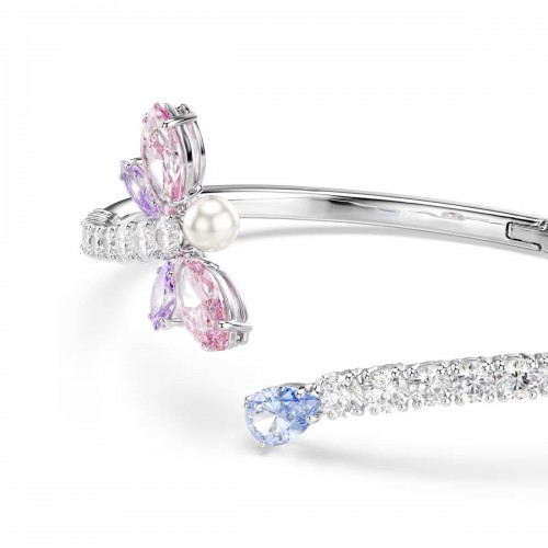 SWAROVSKI Άκαμπτο Βραχιόλι Ariana Grande, Λιβελο΄ύλα , Πολύχρωμο, Επιμετάλλωση ροδίου 5737400