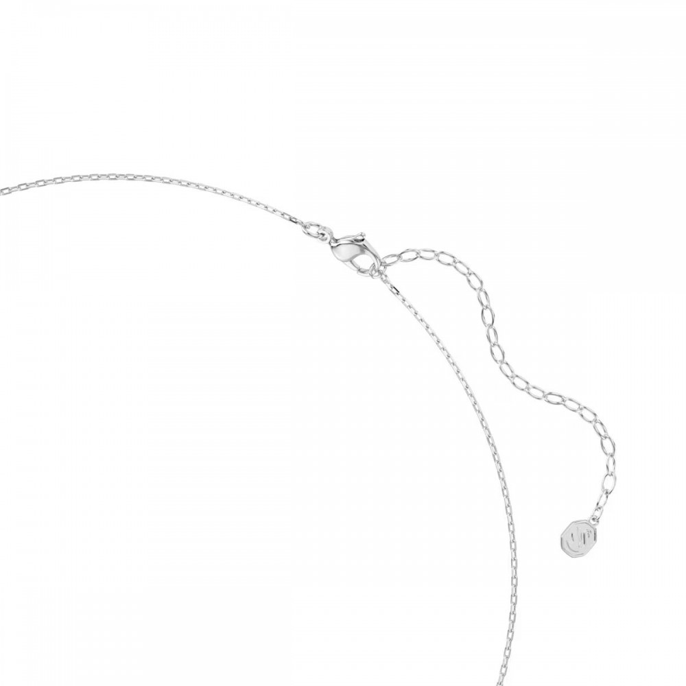SWAROVSKI Κολιέ Ariana Grande Tennis Y, Μείξη κοπών, Πολύχρωμο, Λιβελούλα, Επιμετάλλωση ροδίου 5737425
