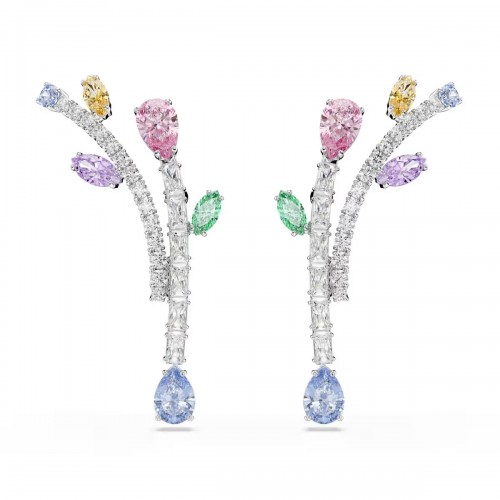 SWAROVSKI Ariana Grande Σκουλαρίκια-Σταγόνα Πολύχρωμα, Μίξη Κοπών, Επιροδιωμένο 5737426
