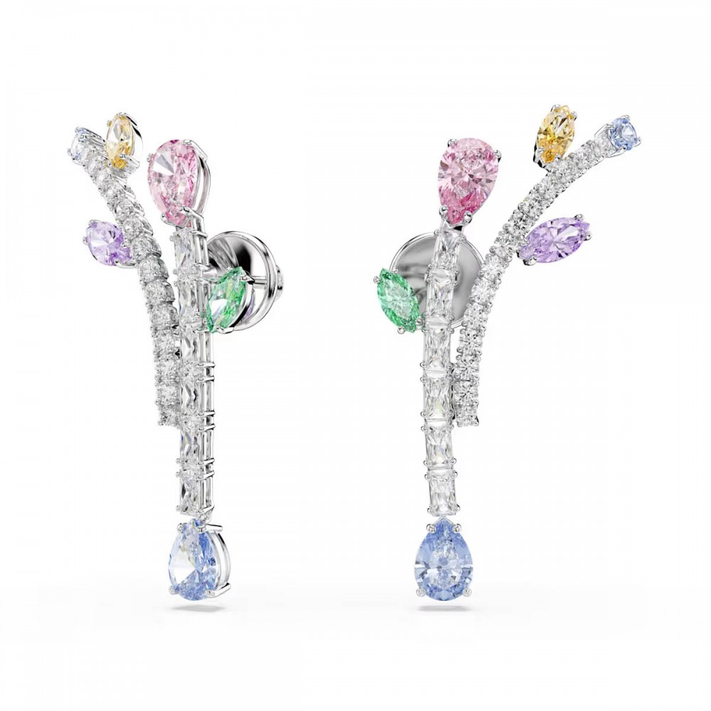SWAROVSKI Ariana Grande Σκουλαρίκια-Σταγόνα Πολύχρωμα, Μίξη Κοπών, Επιροδιωμένο 5737426