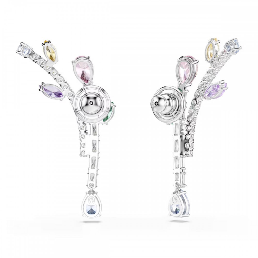 SWAROVSKI Ariana Grande Σκουλαρίκια-Σταγόνα Πολύχρωμα, Μίξη Κοπών, Επιροδιωμένο 5737426