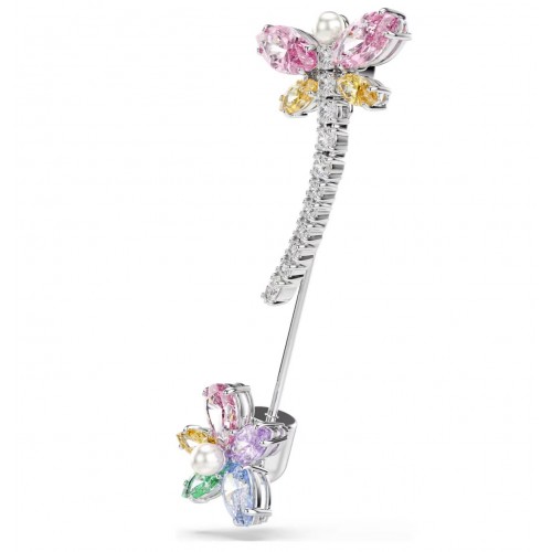 SWAROVSKI Καρφίτσα Ariana Grande, Μείξη κοπών, Λιβελούλα, Πολύχρωμη, Επιμετάλλωση ροδίου 5737428