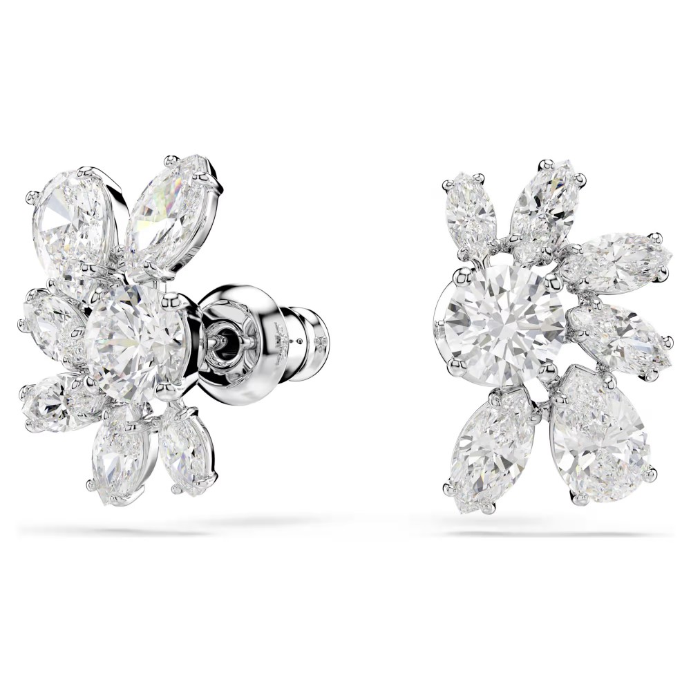 SWAROVSKI Σκουλαρίκια-σταγόνα Mesmera Μίξη Κοπών, Λουλούδι, Λευκά, Επιμετάλλωση ροδίου 5737462 SWAROVSKI Σκουλαρίκια-σταγόνα Mesmera Μίξη Κοπών, Λουλούδι, Λευκά, Επιμετάλλωση ροδίου 5737462