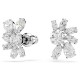 SWAROVSKI Σκουλαρίκια-σταγόνα Mesmera Μίξη Κοπών, Λουλούδι, Λευκά, Επιμετάλλωση ροδίου 5737462 SWAROVSKI Σκουλαρίκια-σταγόνα Mesmera Μίξη Κοπών, Λουλούδι, Λευκά, Επιμετάλλωση ροδίου 5737462