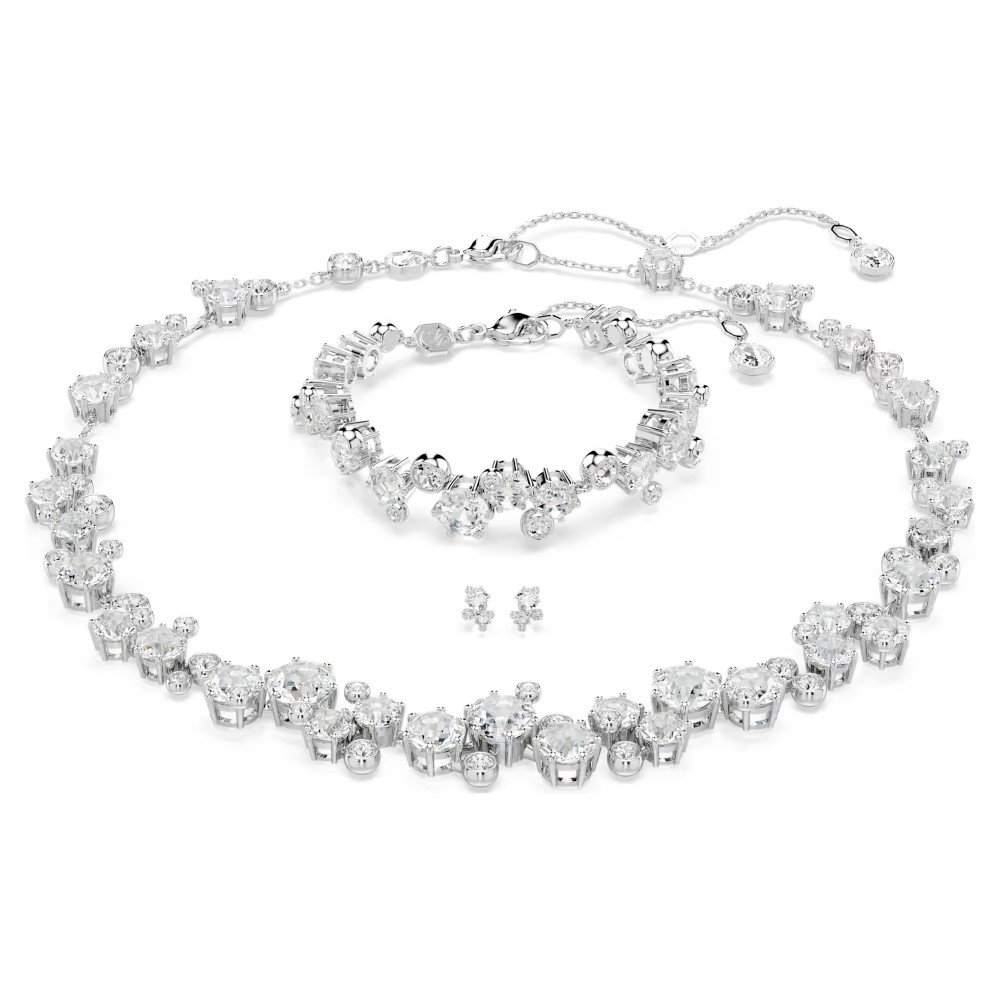 SWAROVSKI Constella Set Μίξη Κοπών, Λευκό, Επιροδιωμένο 5738285 SWAROVSKI Constella Set Μίξη Κοπών, Λευκό, Επιροδιωμένο 5738285