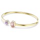 SWAROVSKI Άκαμπτο βραχιόλι Chroma, Μίξη Κοπών, Πολύχρωμο, Επιμετάλλωση σε Χρυσό Τόνο 5738475