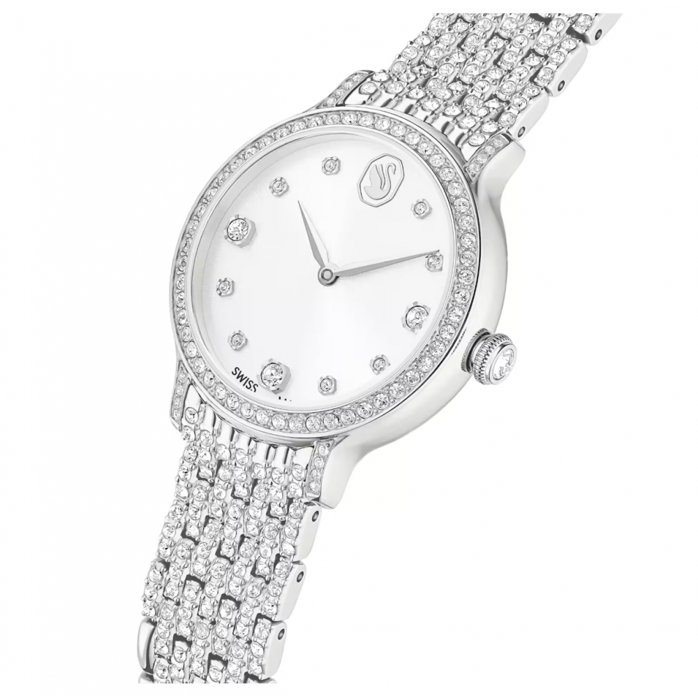 SWAROVSKI Imber Με Μεταλλικό Μπρασελέ από Ανοξείδωτο Ατσάλι και Κρύσταλλα 5741229