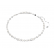 SWAROVSKI Matrix Set, Crystal pearl, Στρογγυλή κοπή, Λευκό, Επιροδιωμένο 5742040