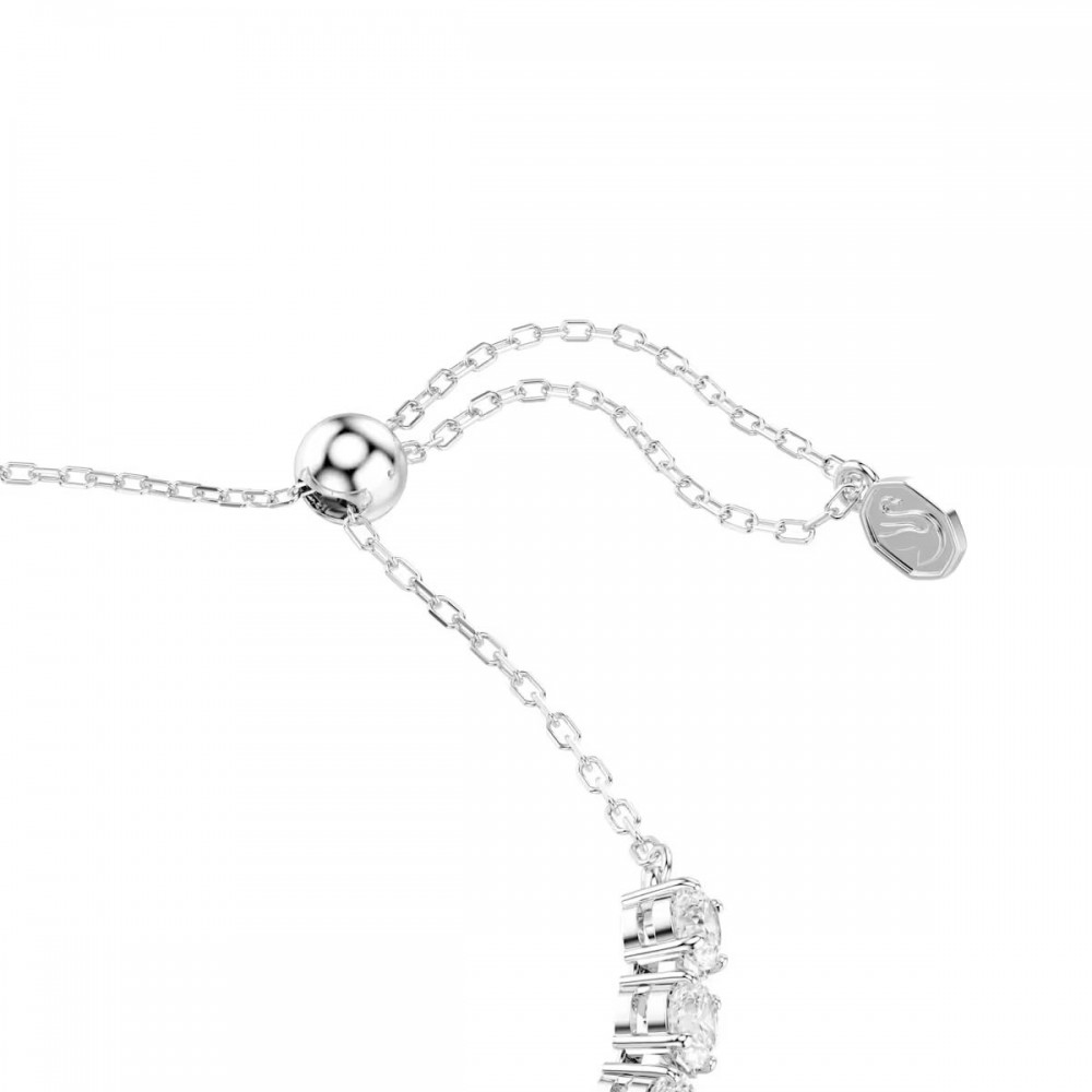 SWAROVSKI Βραχιόλι Tennis Ariana Grande, Μίξη κοπών, Πολύχρωμο, Επιμετάλλωση ροδίου 5742463